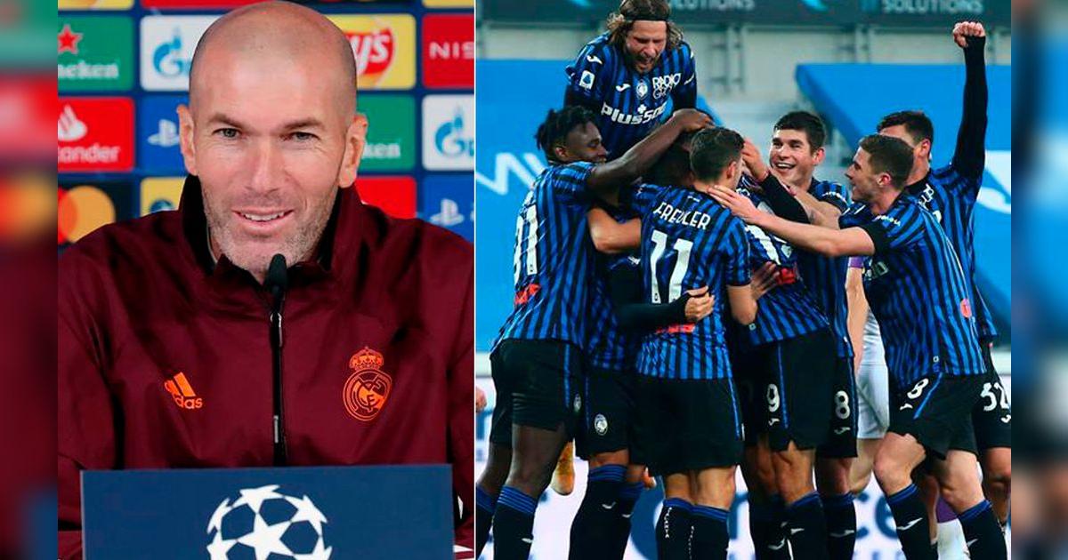 Zidane opinó sobre Atalanta, rival de Real Madrid en Champions ...