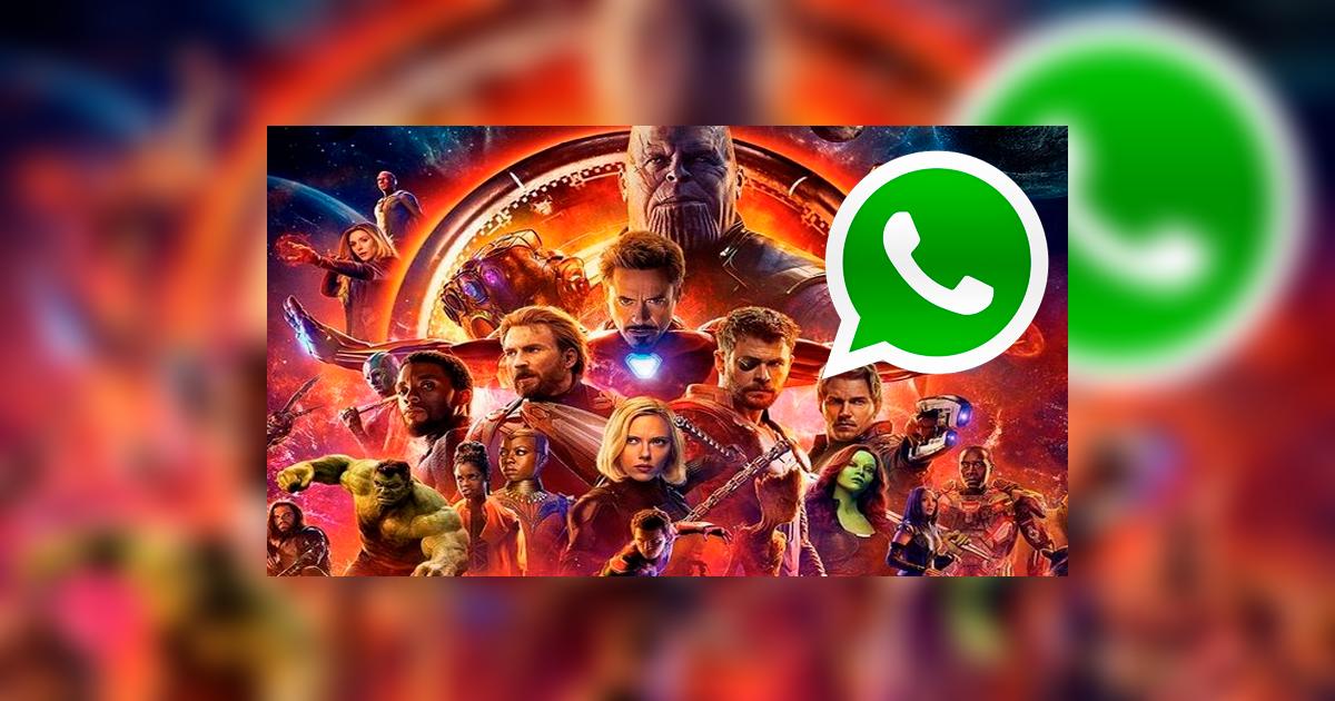 WhatsApp ¿Fan de los Avengers? con este truco podrás tener los