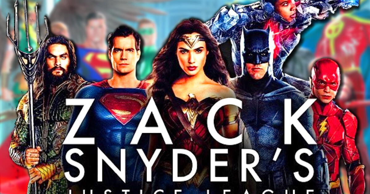 Zack Snyder’s Justice League ONLINE Vía Google Play, Apple TV, DirecTV ...