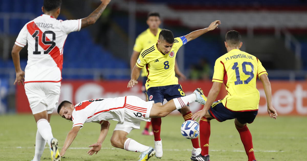 Perú Vs Colombia Sub-20 Resultado: Selección Peruana Perdió 1-2 Ante ...