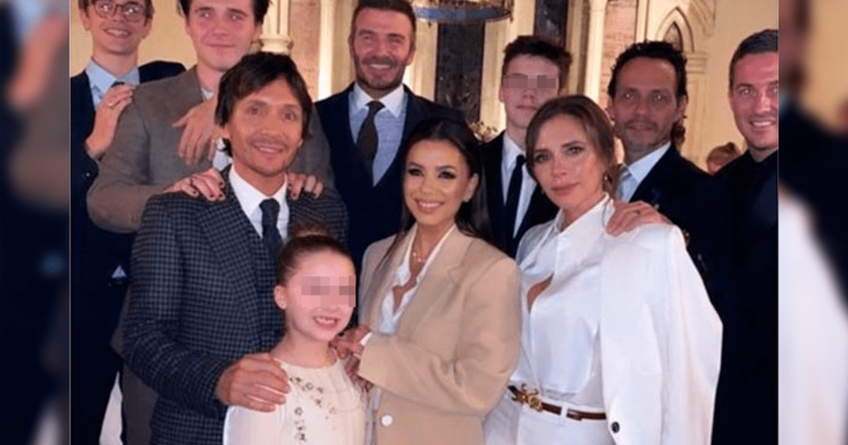 Mrc Anthony Y Eva Longoria Padrinos En Bautizo De Los Hijos De David Y ...