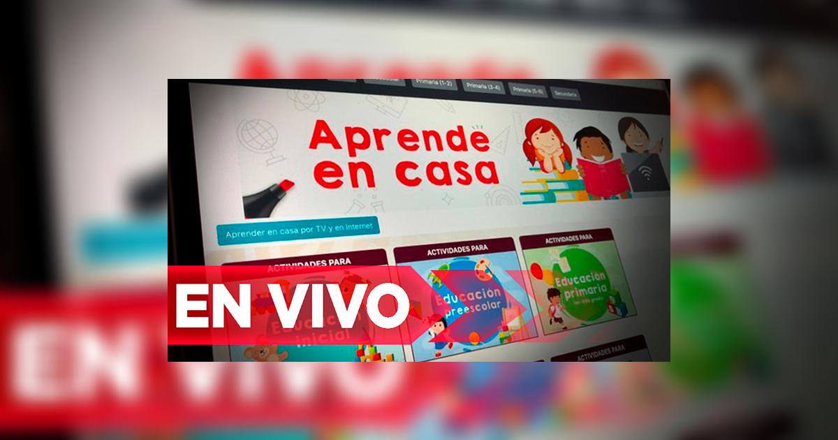 [REPETICIÓN] Aprende en Casa 1 de junio: clases virtuales preescolar