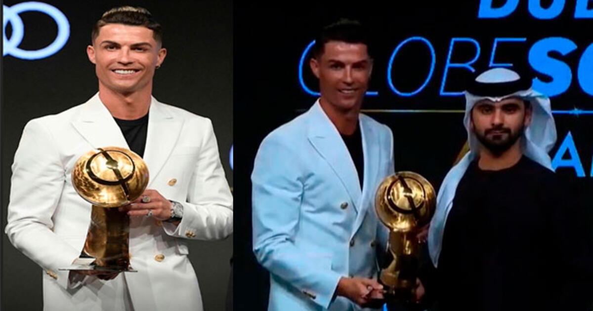 Cristiano Ronaldo Jugador De La Juventus Estrena Nuevo Look En Los Globe Soccer Awards 2019 Y 2417