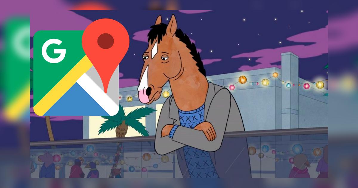 Google Maps Busca dirección en Canadá y descubre a Bojack Horseman