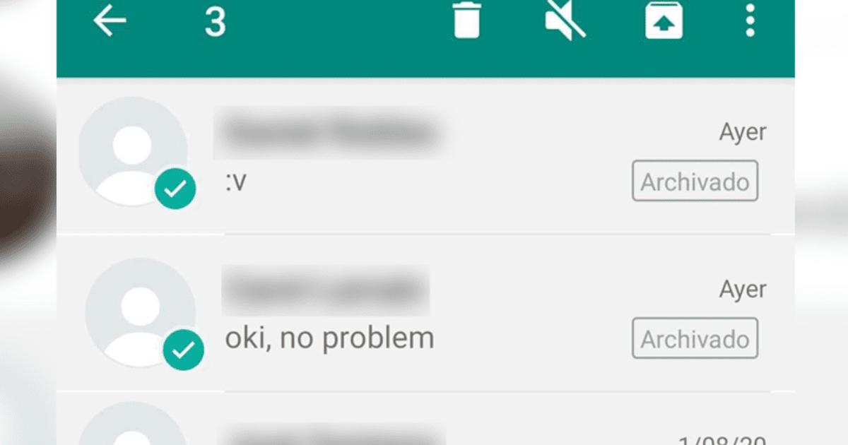 Whatsapp ¿cómo Esconder Una Conversación Sin Tener Que Borrarla De La App Fotos Video 9023