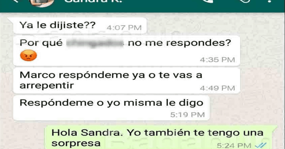 Whatsapp Conversaciones Amante Le Pidió Dejar A Su Esposa Pero él Sorprende Con Respuesta 7001