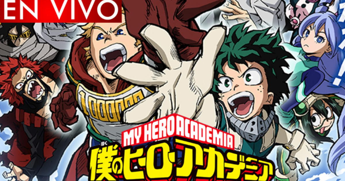My Hero Academia temporada 4 capítulo 19: EN VIVO online sub español - Ver Boku No Hero Academia Crunchyroll En Español Latino