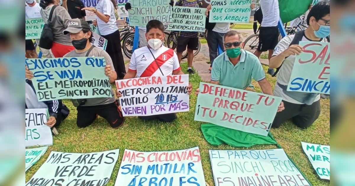 Comas: vecinos se movilizan contra tala de árboles del parque Sinchi ...