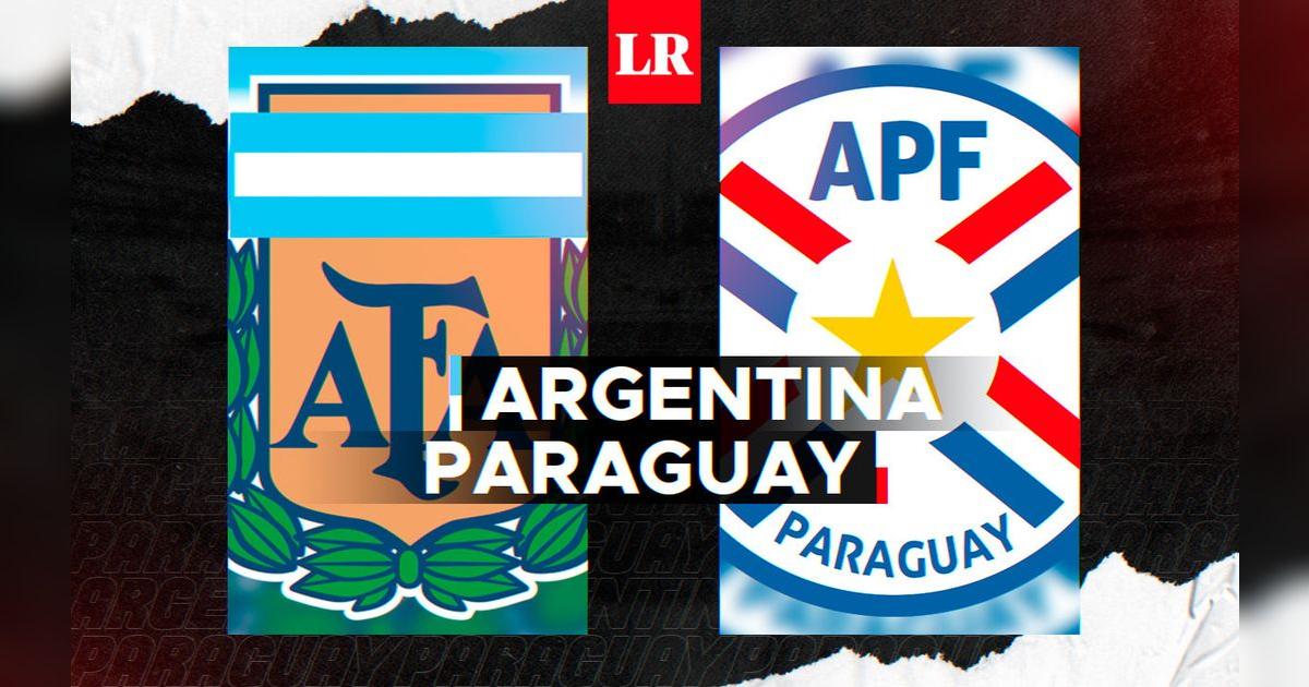VER partido Paraguay vs Argentina EN VIVO por vía Tigo Sport Paraguay TV Publica