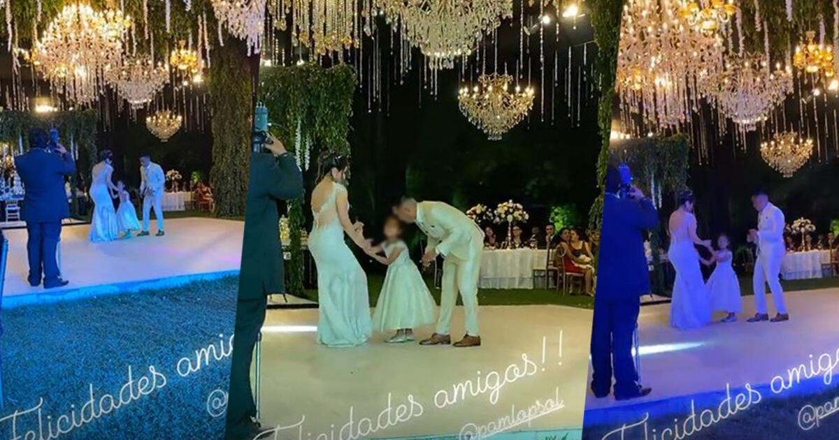 Boda De Christian Cueva Y Pamela López: 'Cuevita' Protagoniza Tierno ...