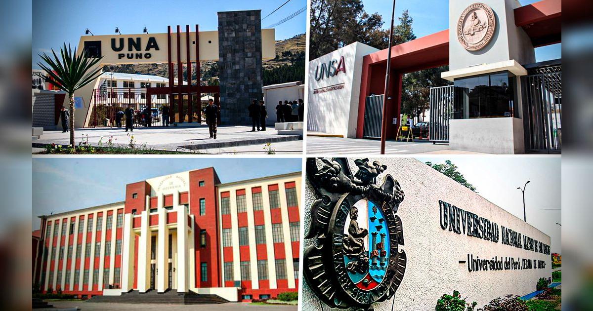 Estas son las 7 mejores universidades públicas del Perú, según ranking ...
