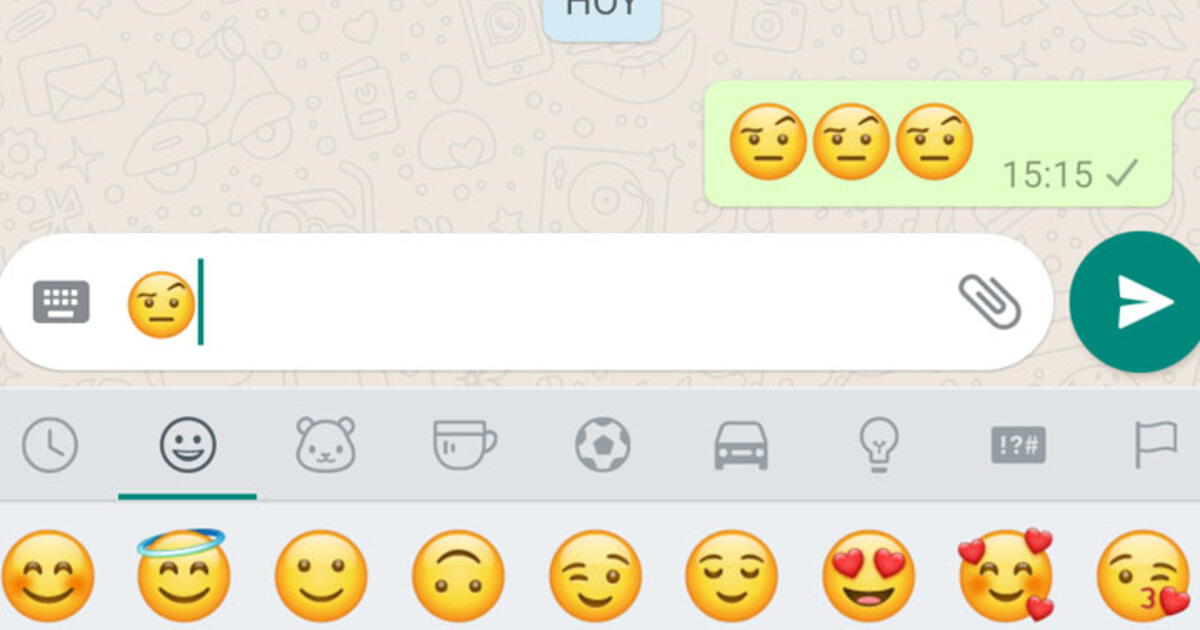 WhatsApp descubre el significado el curioso emoji de la carita