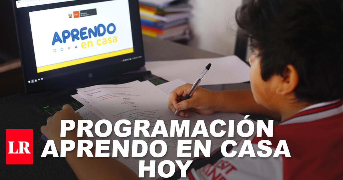 Aprendo en Casa 2021 TV Perú: clases inicial, primaria y secundaria