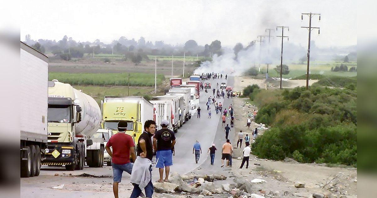 Paro agrario: manifestantes entrarán en huelga indefinida, si Gobierno ...
