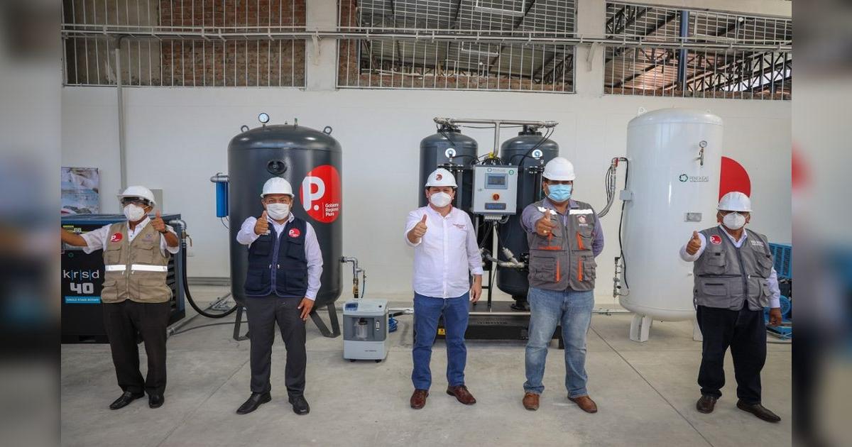 Piura: inauguran planta de oxígeno medicinal por pandemia en Sullana ...