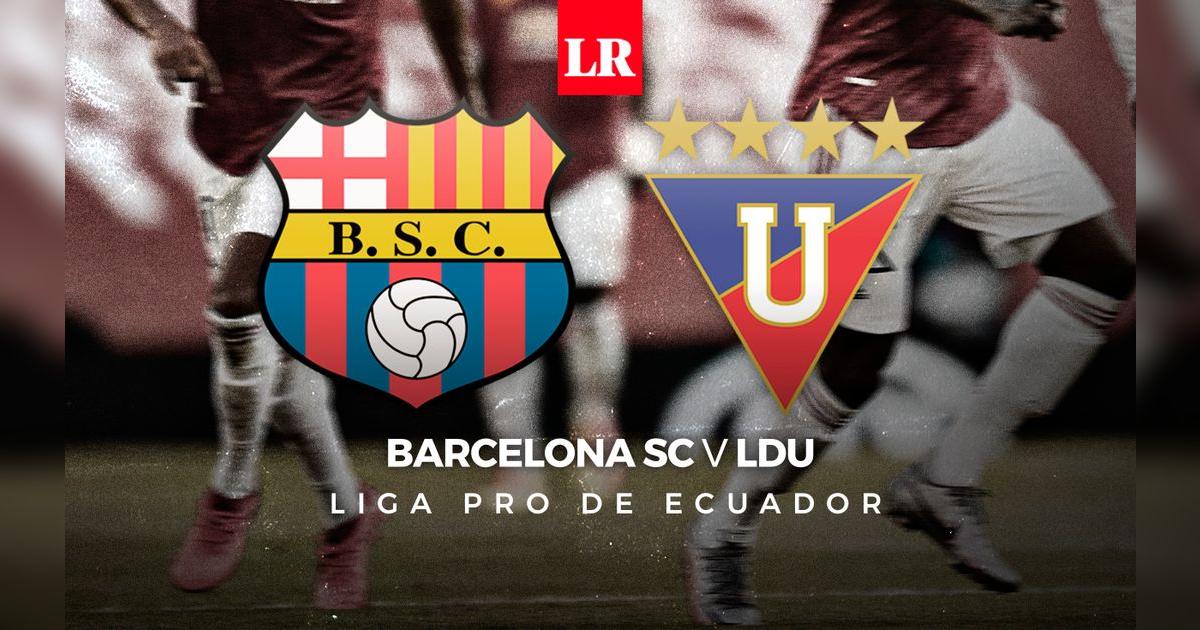 Barcelona SC contra LDU Quito EN VIVO: Gol TV EN VIVO partido de hoy ...