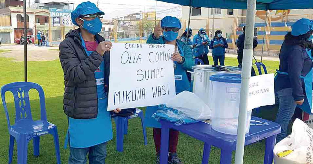 Arequipa: municipio de cayma dará alimentos para las ollas comunes