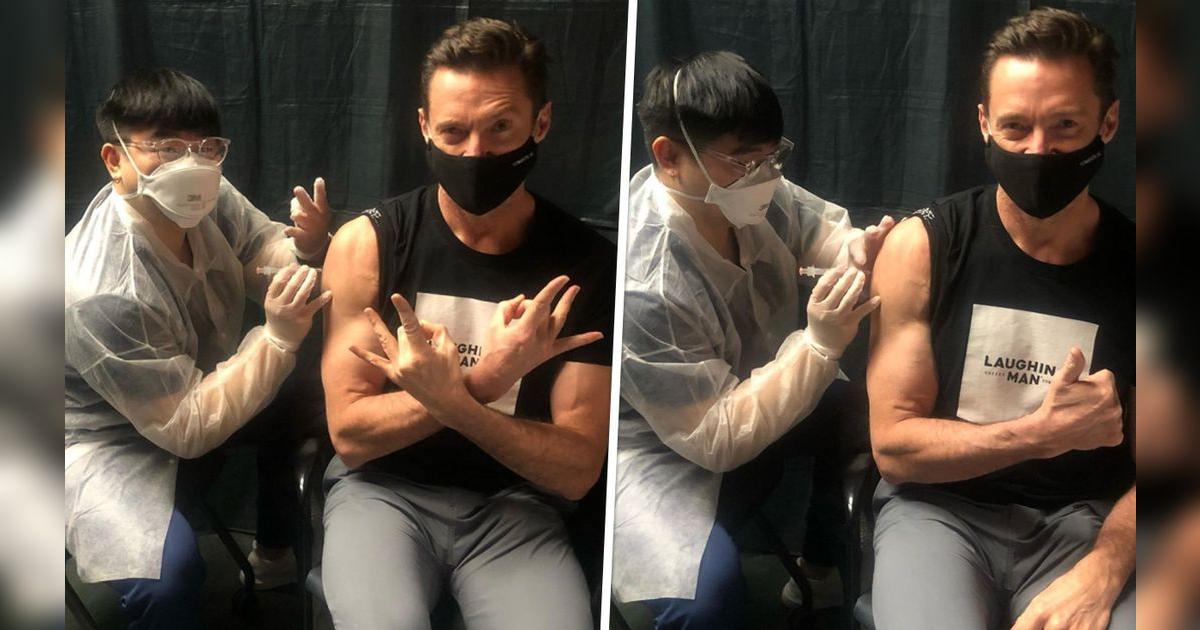 Hugh Jackman se vacuna contra el coronavirus “Wolverine no puede