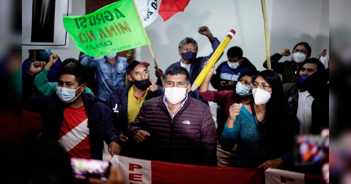 Arequipa candidatos por Perú Libre celebran resultados a boca de urna Elecciones La República