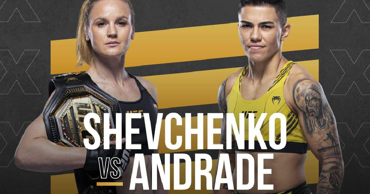 Resultado Valentina Shevchenko Vs. Jéssica Andrade UFC 261 Pelea ...