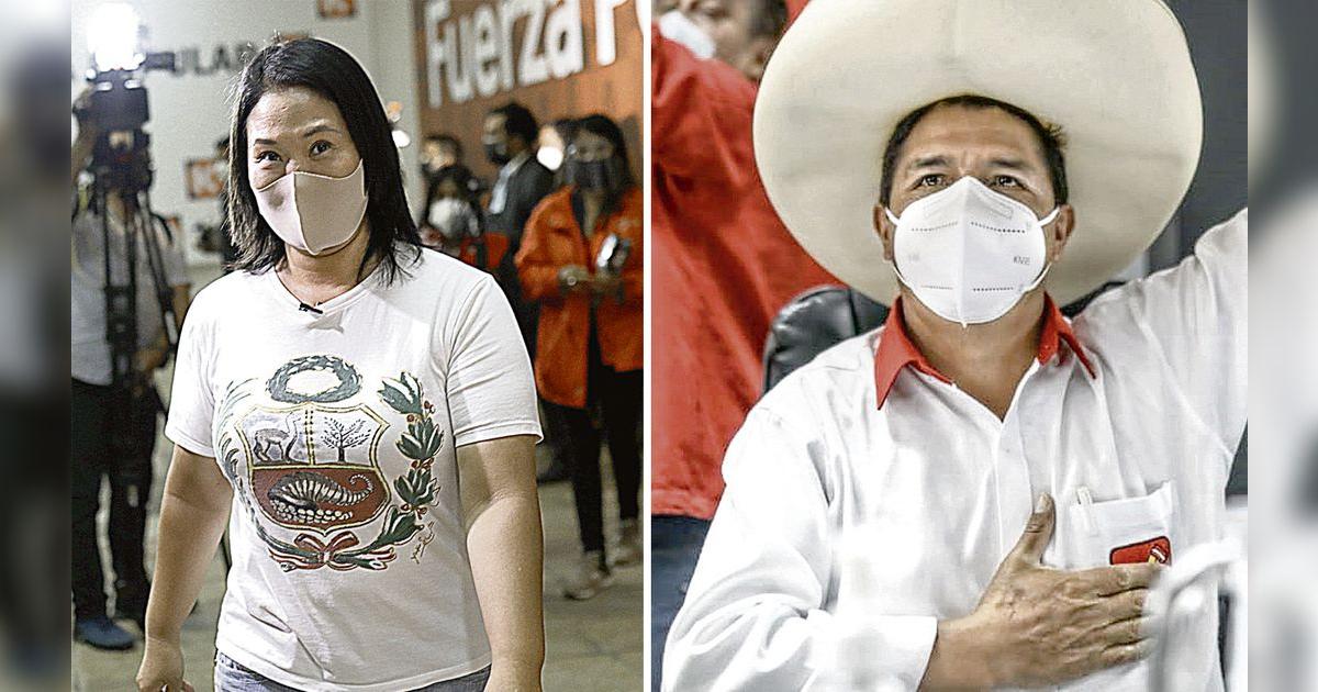Pedro Castillo y Keiko Fujimori se ven hoy en primer debate ...