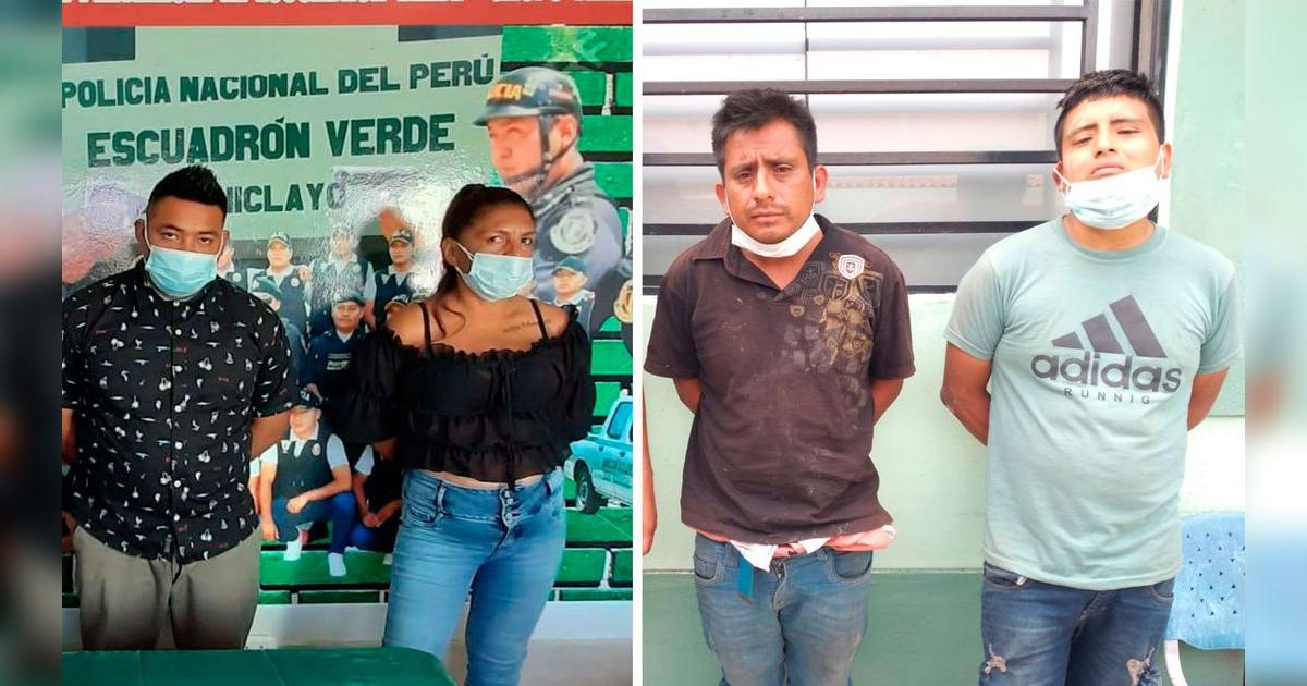 Lambayeque: detienen a cuatro personas por robo de celulares y dinero ...