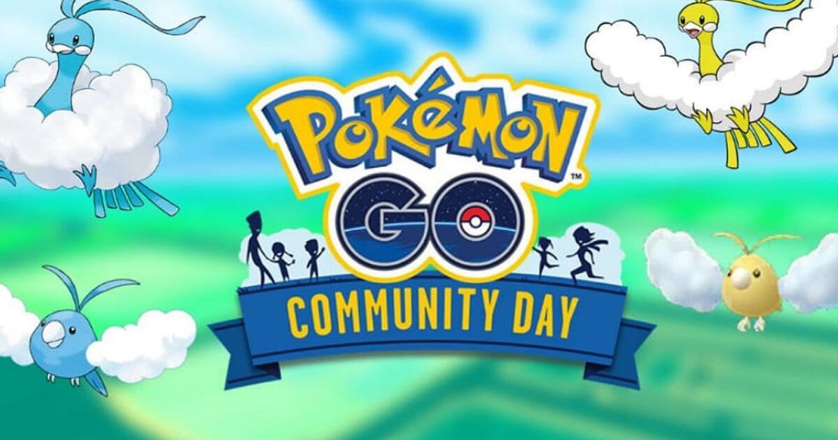 Pokémon GO guía completa del Community Day de Swablu Videojuegos