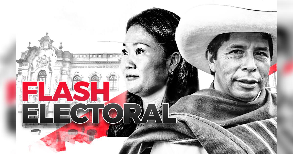 Pedro Castillo y Keiko Fujimori empatan en segunda vuelta Elecciones ...