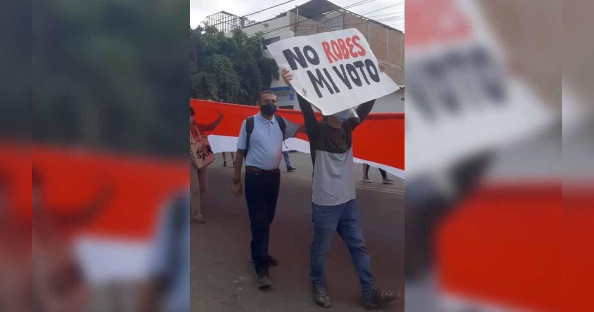 Simpatizantes de Pedro Castillo realizan marcha en Piura | Sociedad ...
