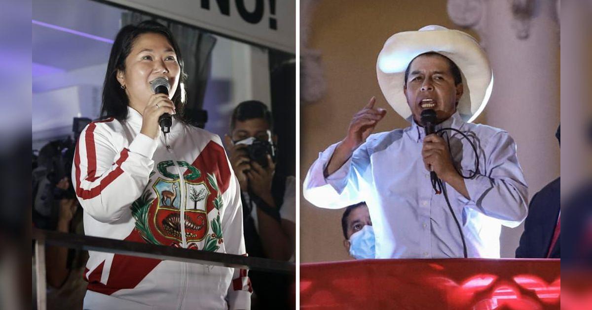 Elecciones 2021: Pedro Castillo dio balconazo y Keiko Fujimori ...