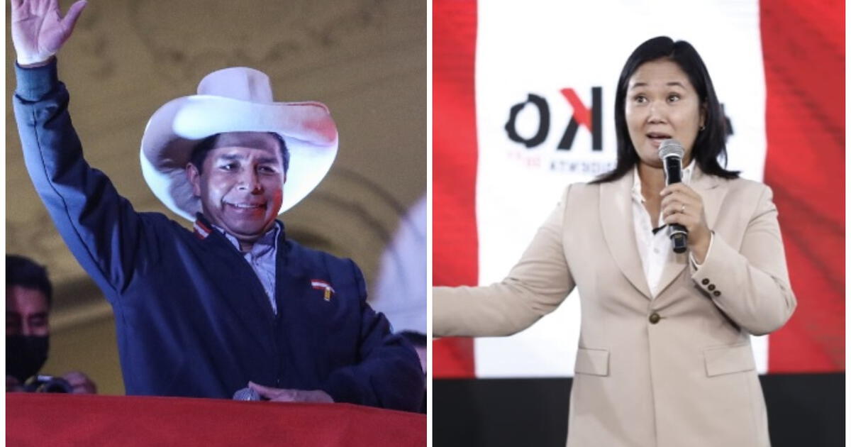 Resultados ONPE: Castillo Supera A Fujimori Al 100% De Actas ...