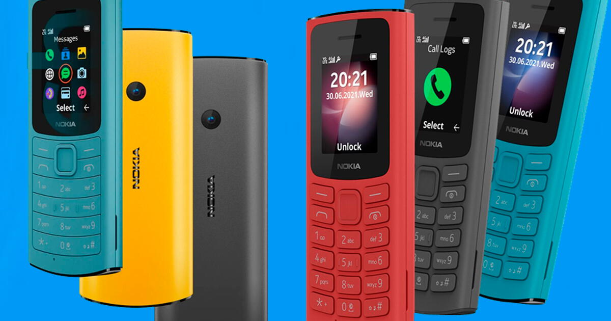 Nokia 105 4G : Caracteristicas y especificaciones