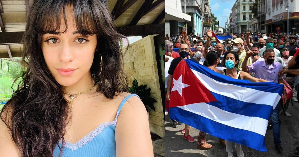 Camila Cabello se pronuncia ante las manifestaciones en su país: Cuba