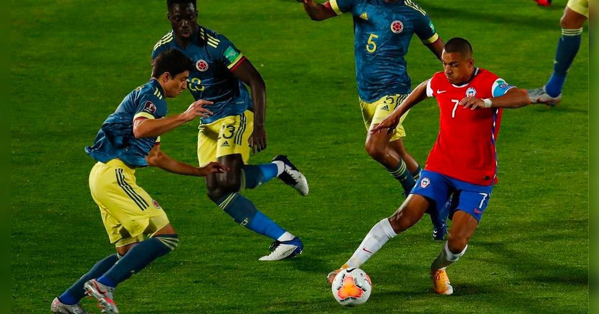 Tarjeta Roja: Colombia vs Chile EN VIVO Caracol TV Chilevision y TNT