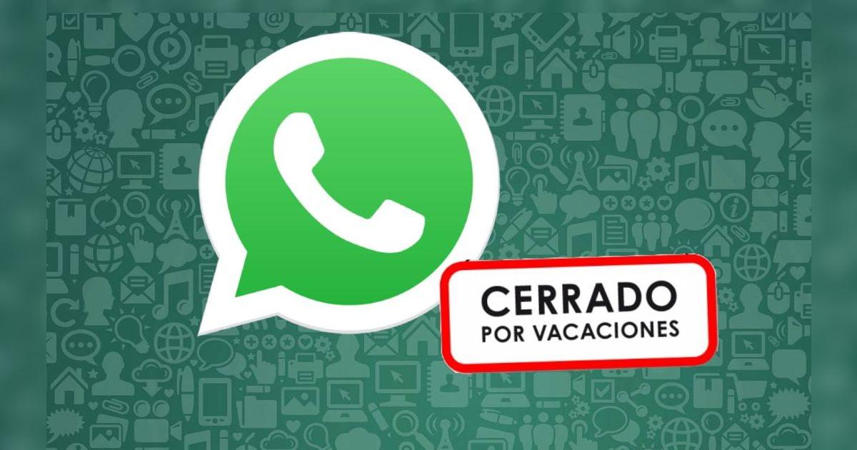 WhatsApp ¿cómo activar el modo vacaciones para que no te molesten las notificaciones