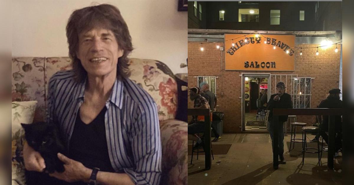 Mick Jagger acude a un bar en Carolina del Norte y nadie lo reconoce