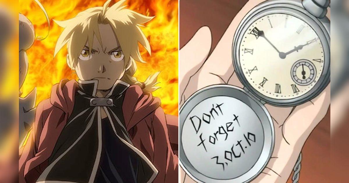 Fullmetal alchemist qué significa el 3 de octubre para los