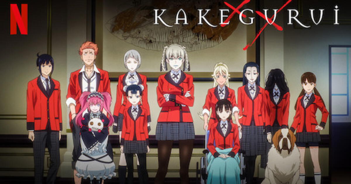 Kakegurui  Trailer de anime da Netflix mostra que é preciso apostar alto  para vencer - NerdBunker