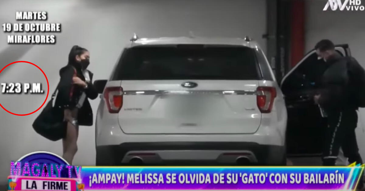 Melissa Paredes Y El Bailarín Anthony Aranda Estuvieron 26 Minutos En El Auto Revela Ampay 1026