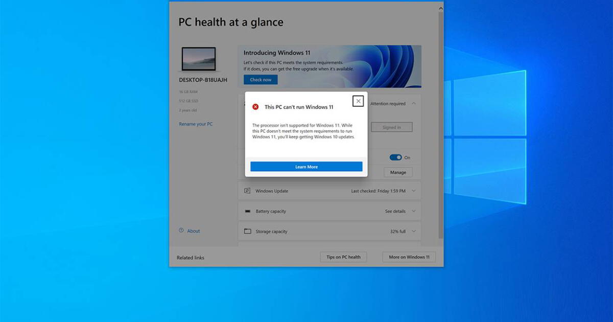 Windows 10 Microsoft Instala A La Fuerza Herramienta Para Comprobar Compatibilidad Con Windows 5282