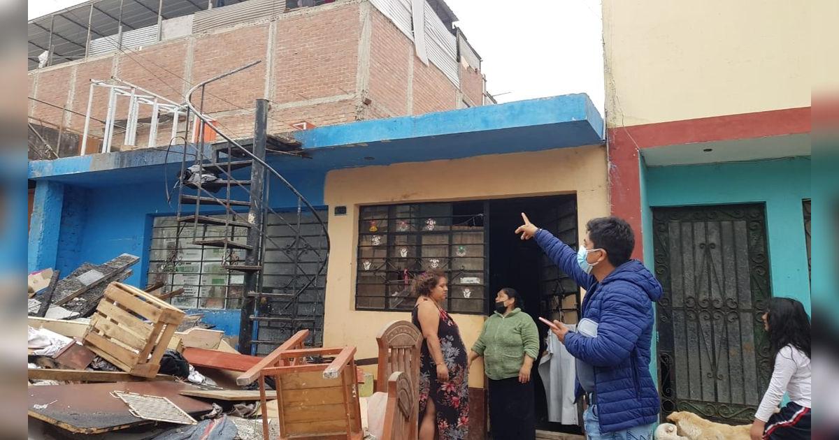 VES: madre salvó a su hijo de incendio y resultó con graves quemaduras ...