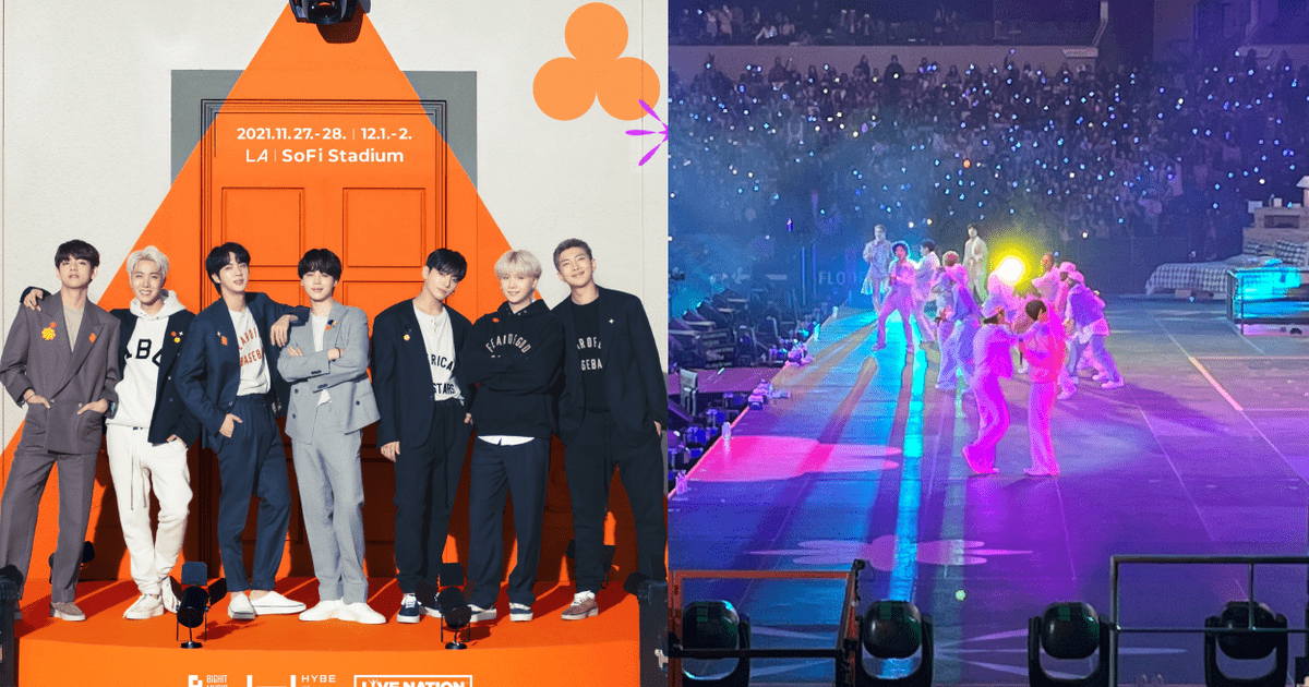 BTS, Permission to dance on stage qué famosos asistieron al primer día de concierto presencial