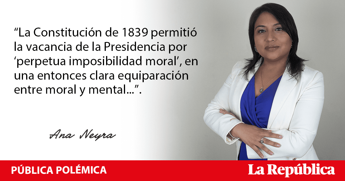 La Vacancia: Verdades Y Mitos, Por Ana Neyra | Opinión | La República