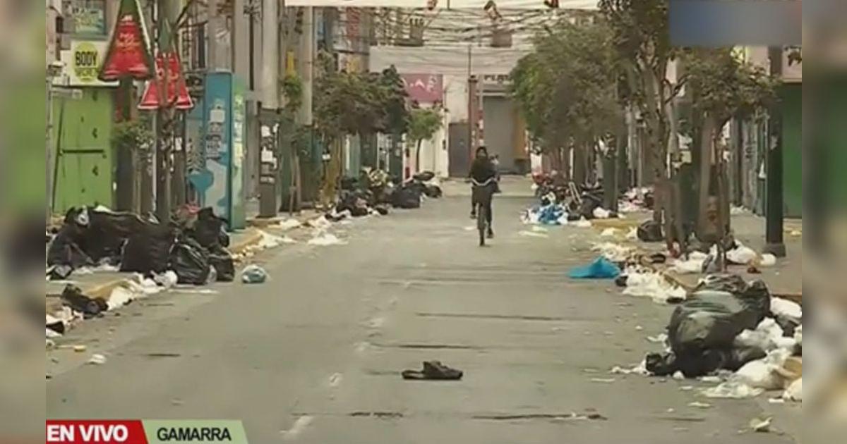 La Victoria | Así luce Gamarra tras Navidad: gran cantidad de basura y ...