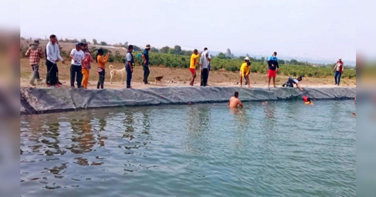 Ica: adolescente y un joven mueren ahogados en laguna artificial en ...