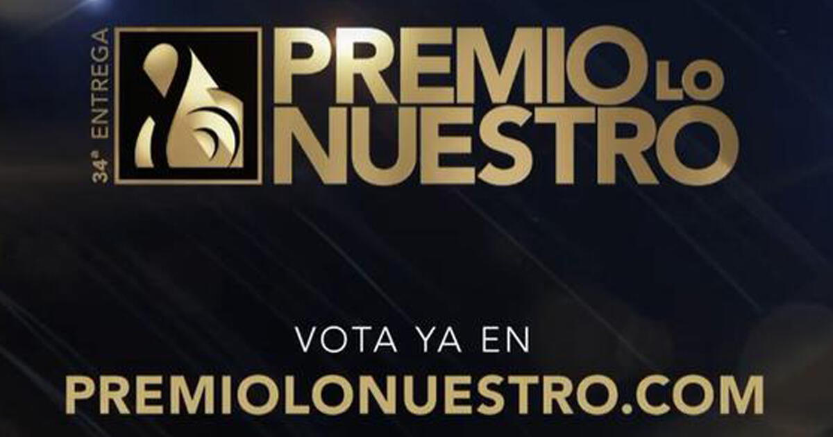 Cuándo son los Premio Lo Nuestro 2022 fecha, día, hora, nominados