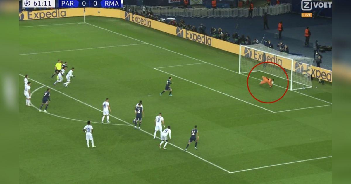 PSG vs Real Madrid: Lionel Messi falló un penal ante Thibaut Courtois ...
