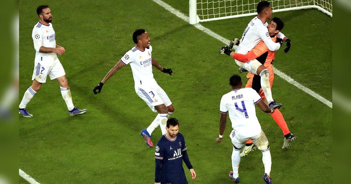PSG vs Real Madrid | Thibaut Courtois tras el penal de Lionel Messi ...