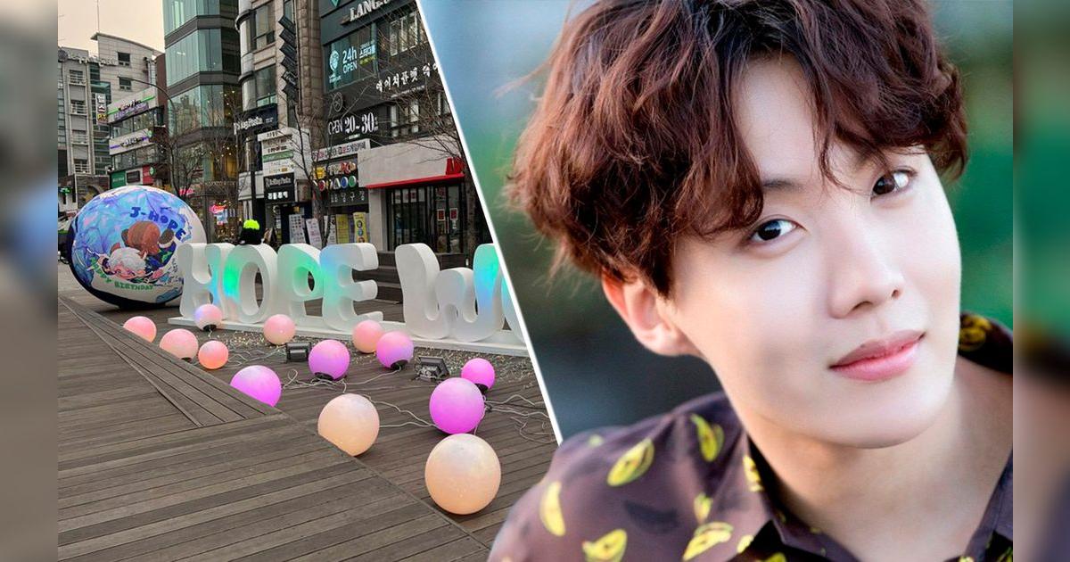 BTS: así se vive el cumpleaños de J-Hope en calles de Corea del Sur