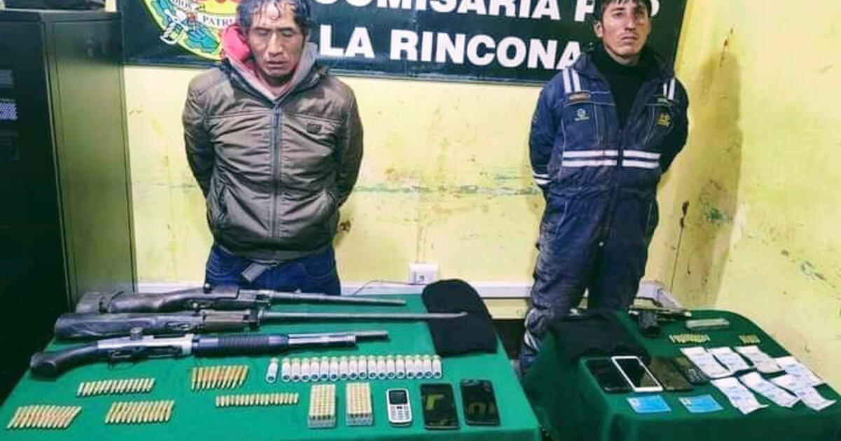 Puno: Capturan A Dos Sospechosos De Asalto A Acopiadora De Oro En La ...